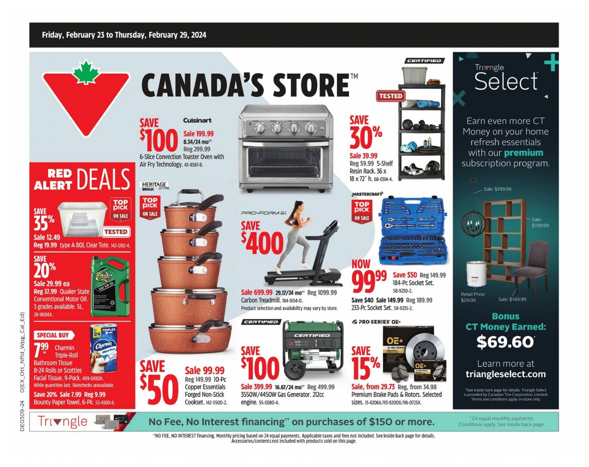 Canadian Tire Flyer March 28 April 3, 2024 Flyers Ads Canada
