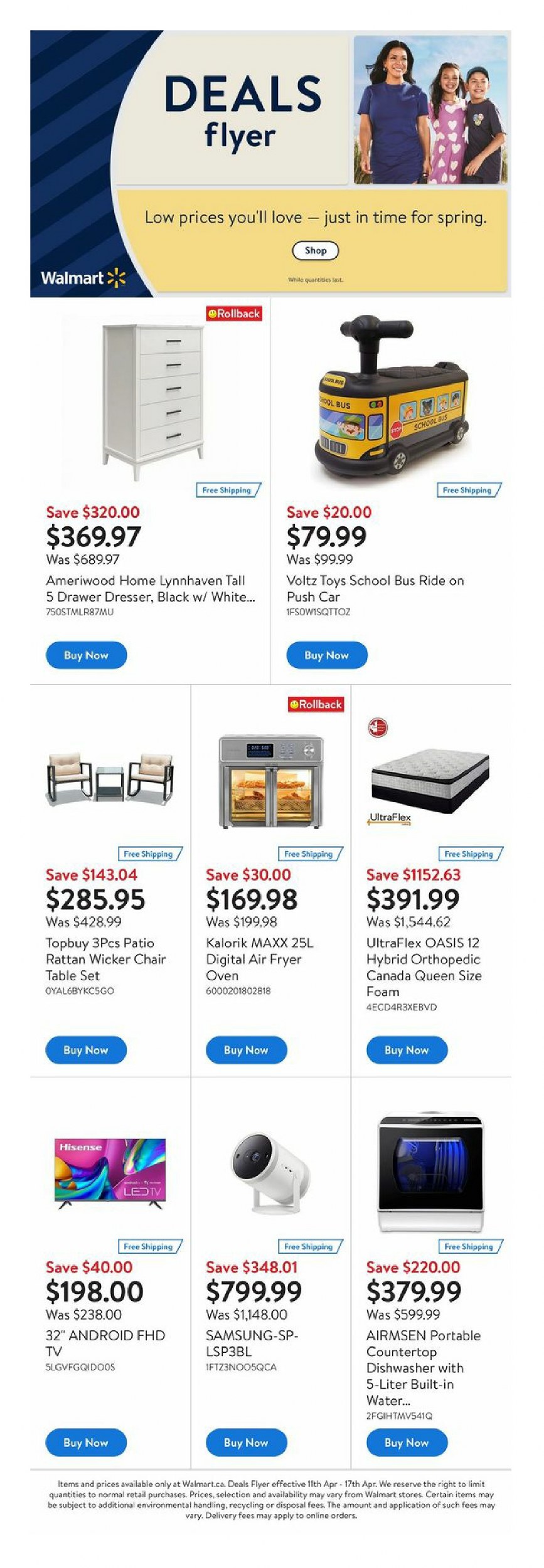 Walmart Deals Flyer May 9 May 15, 2024 Flyers Ads Canada