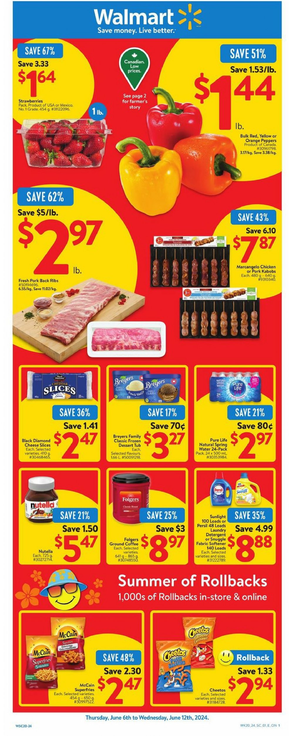 Walmart Flyer July 18 July 24, 2024 » Weekly Flyers Canada